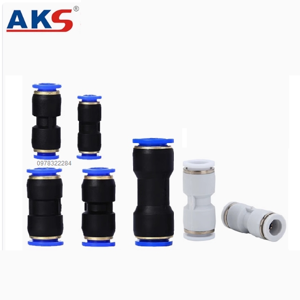 Đầu nối nhanh khí nén PU